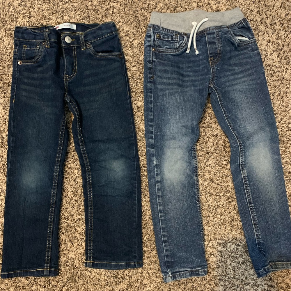 Cat and Jack, Levi’s size 5, 4-5 jeans